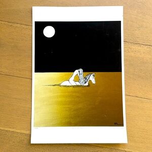 “Moonlight Wanderer” by Michelle Robinson Canvas Print 36/80